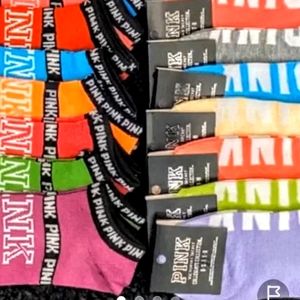 10 pack pink socks multi colored price firm!